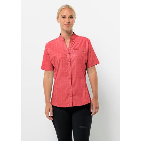 Jack Wolfskin Norbo S|S Shirt Women Wandeloverhemd met korte mouwen Dames 