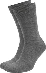 Suitable Merino Sokken Grijs 2-Pack