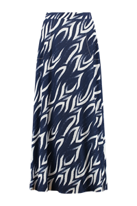 Helena Hart 7582solo Rok Angie Print Solo Marine/wit