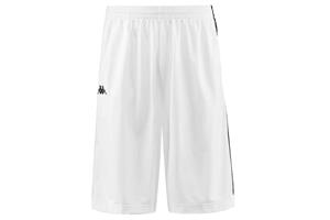 Kappa Banda Treadwell Shorts, Mens white Shorts