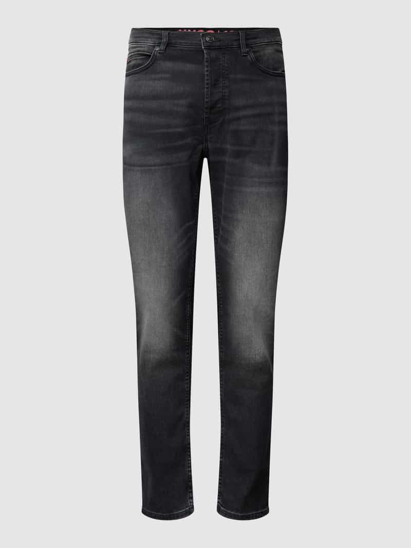 HUGO Straight fit jeans met stretch, model ' 634'