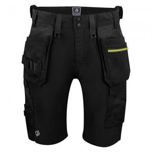 Pertemba FR - Apparel Projob stretch cargoshort voor heren 32R zwart