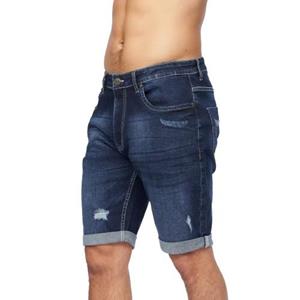 Crosshatch Riptrey Abraised denimshort voor heren 34R