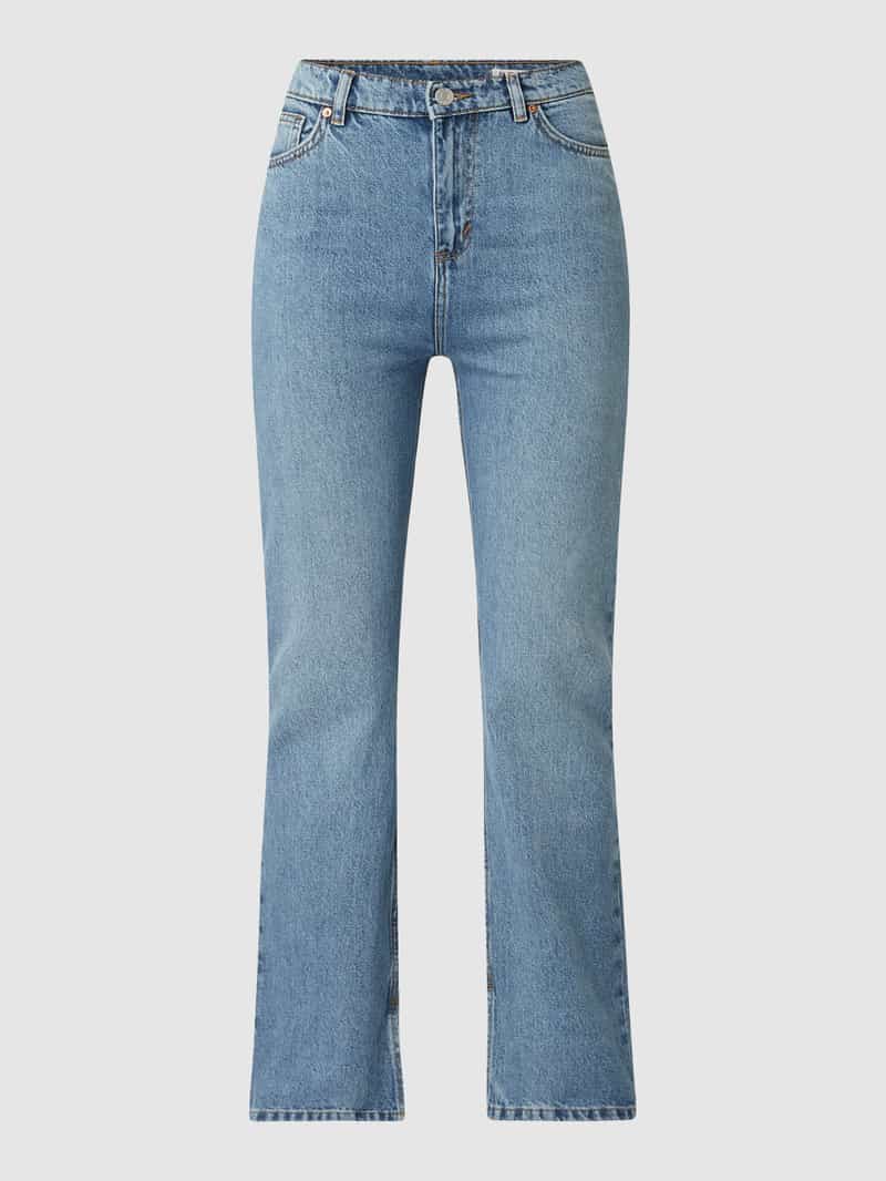 Review Loose fit jeans van katoen