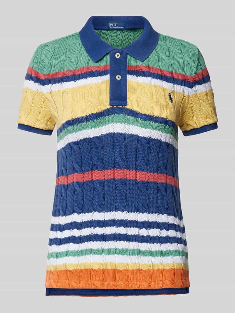 Polo Ralph Lauren Poloshirt in gebreide look