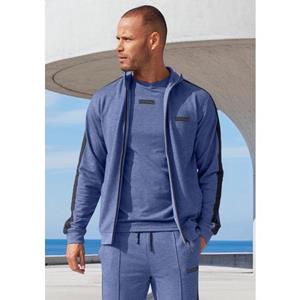 AUTHENTIC LE JOGGER Sweatvest Sportjack met zijstrepen en zakken