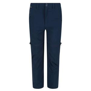 Regatta Highton stretch-wandelbroek voor kinderen/kinderen met ritssluiting 3-4 Years blauw