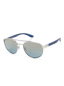 Ray-Ban RB3736 zonnebril met piloten montuur - Zilver
