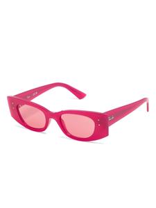 Ray-Ban Kat Bio-Based zonnebril met vlinder montuur - Roze