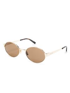 saintlaurenteyewear Saint Laurent Eyewear 692 zonnebril met ovalen montuur - Bruin