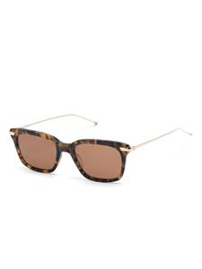 thombrowneeyewear Thom Browne Eyewear Zonnebril met vierkant montuur - Bruin