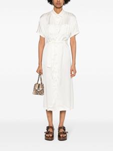 A.P.C. Denim midi-jurk - Beige