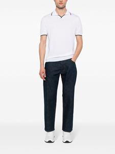 Kiton Katoenen poloshirt - Wit