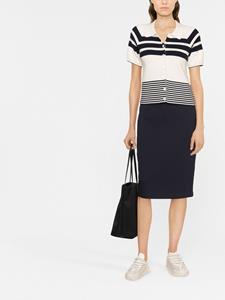 emporioarmani Emporio Armani Kokerrok met Milano stiksel - Blauw