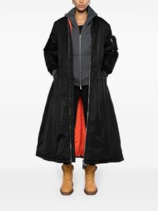 Gucci Flared mantel - Zwart