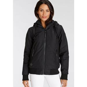 Ragwear Outdoorjacke "NUGETTKA O", mit Kapuze, mit vielen Details, wasserabweisend und atmungsaktives Material