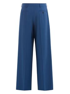 Marni pleat-detail tailored trousers - Blauw