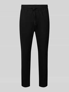 Only & Sons Korte stoffen broek van linnenmix, model 'LINUS'