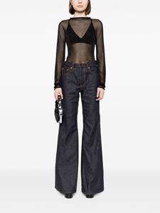 sacai Flared jeans - Blauw