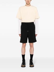 OAMC drawstring cotton shorts - Zwart