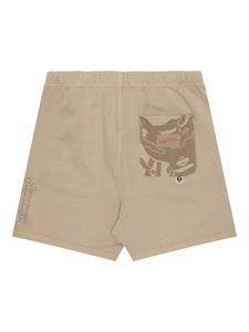 aapeby*abathingape AAPE BY *A BATHING APE Shorts met geborduurd logo - Beige