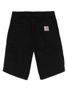 carharttwip Carhartt WIP Canvas bermuda shorts - Zwart