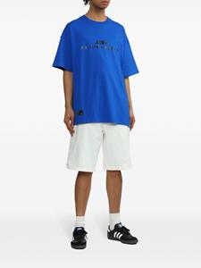 izzue T-shirt met logopatch - Wit