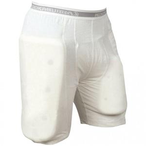 Kookaburra Unisex volwassen cricket gewatteerde shorts S wit