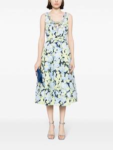 sachin&babi Sachin & Babi Millie midi-jurk met bloemenprint - Blauw