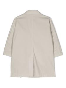 Aspesi Kids Trenchcoat met logopatch - Beige
