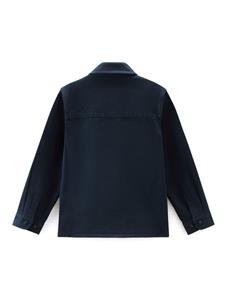 woolrichkids Woolrich Kids Overhemd met rits - Blauw
