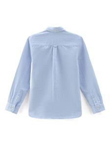 woolrichkids Woolrich Kids Gestreept shirt - Blauw