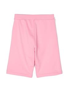 Marni Kids Katoenen shorts met logoprint - Roze