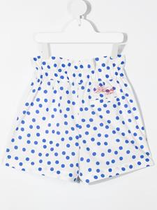 Philosophy Di Lorenzo Serafini Kids Shorts met stippen - Wit