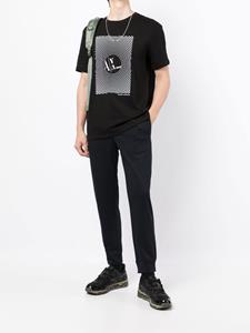 armaniexchange Armani Exchange Trainingsbroek met logo - Blauw