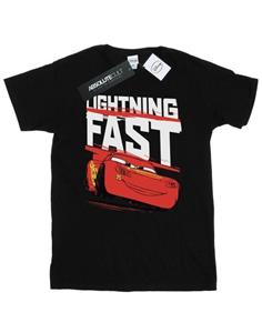 Disney auto's bliksemsnel T-shirt voor heren L zwart