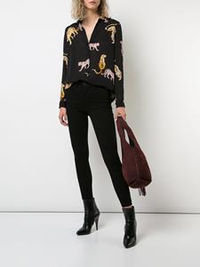 L'Agence high rise enkel grazer jeans - Zwart
