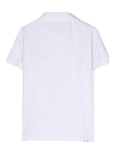 stoneislandjunior Stone Island Junior Poloshirt met Compass-logopatch - Wit