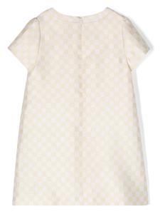 versacekids Versace Kids Satijnen shiftjurk - Beige