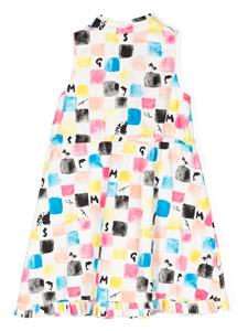 msgmkids MSGM Kids Jurk met trekkoord - Wit