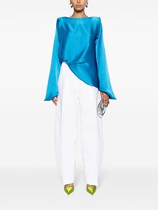 REV Evie satijnen blouse - Blauw