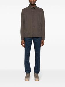 Corneliani Chino met toelopende pijpen - Blauw