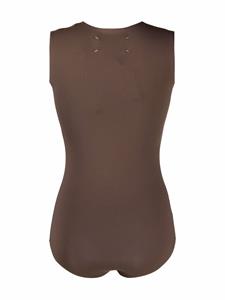 maisonmargiela Maison Margiela Four Stitch body met logo - Bruin