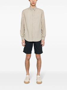 ASPESI Geplooide shorts - Blauw