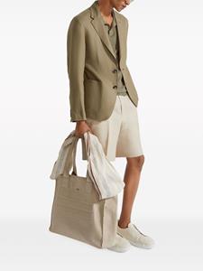 Zegna Linnen shorts - Beige