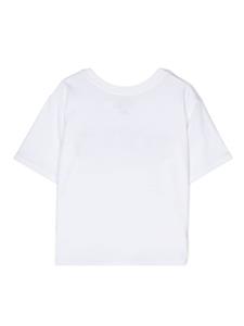 Ralph Lauren Kids Katoenen T-shirt met logoprint - Wit
