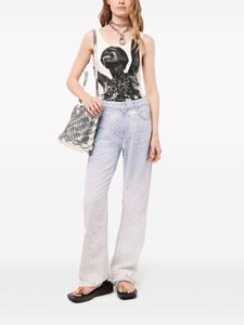 Rabanne Gerafelde jeans - Blauw