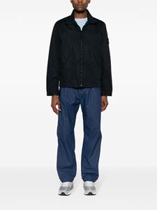 stoneisland Stone Island Broek met logoprint - Blauw