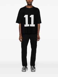 marceloburloncountyofmilan Marcelo Burlon County of Milan Cross cargo broek met toelopende pijpen - Zwart