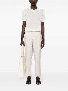 Lardini Broek met toelopende pijpen - Beige